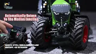 Looking at the details of this LESU 1050 1/14 Metal Hydraulic Tractor.#rc #rcconstruction #rctruck