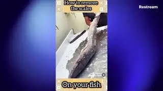 How to remove fish scales