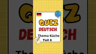 K&uuml;che : Deutsch lernen Singular Nom Akk Dat Gen #Deutschlernen #Quiz #Grammatik #Nom #Akk #Dat #Gen