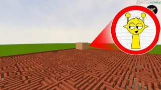 I Summon NEW Incredibox Sprunki in Maze Gmod Minecraft PE Mod!!!