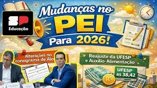 🏫💰⚠️NOVO CRONOGRAMA PEI E VALE ALIMENTAÇÃO🚨📑💸