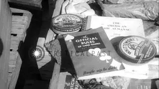 Army surplus goods including light and jeep on public auction in California, Unit...HD Stock Footage