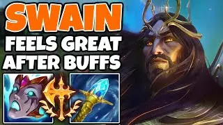 SWAIN feels so STRONG after the BUFFS | 13.9 - League of Legends