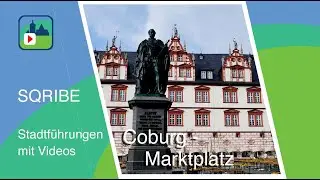 Marktplatz von Coburg - ein st&auml;dtebauliches Ensemble von einzigartiger Sch&ouml;nheit.