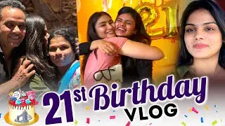 My Birthday Vlog ❤️🎉 | 21st Birthday 🥳 | How I spend my day ❤️ | Akshitha Ashok