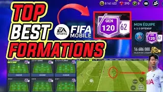 TOP - BEST FORMATIONS IN FIFA MOBILE 22 | FIFA MOBILE 22 BEST FORMATION | FIFA MOBILE HEAD-TO-HEAD