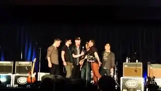 Jensen and Jared crash Louden Swain