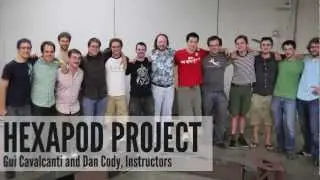 EngineerVsDesigner-E56 : Hexapod Project from Artisan's Asylum Hackerspace