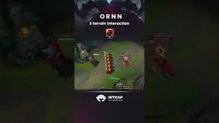 Cool Ornn E terrain interactions! | #shorts