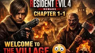 Resident Evil 4 &ndash; Chapter 1-1 Gameplay | The Village Horror Begins 😱🔥#residentevil #gameplay 