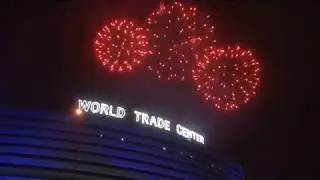 Grand Fireworks on launch of World Trade Center Islamabad at Giga Mall
