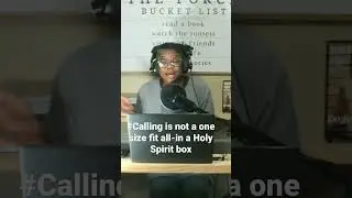 #Calling is not a one size fits all&ndash; in a Holy Spirit box ￼#shorts
