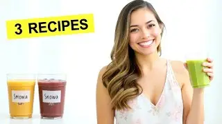 3 Nutritious Smoothie Recipes - Quick FIX For Busy Days