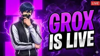 Grox FF LIVE 🔴 Rank Push | Nonstop Clutch Gameplay | Free Fire Live