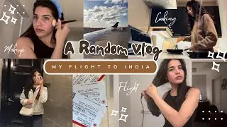A realistic Vlog : Cooking 🍳, Packing 🧳 & Flight to India ✈️ | Mani&rsquo;s Universe 🫶🏻
