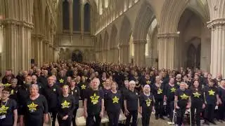 Wells Cathedral: Bridge over troubled water by Rock Choir Wiltshire & Somerset