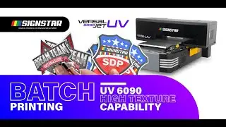 How to Make Premium 3D Embossed Badges with UV-6090 | Print, Cut & Heat Press!