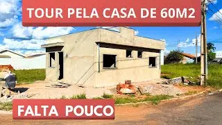 RETA FINAL da Obra! Casa Rebocada e Próximo Passo: Contrapiso