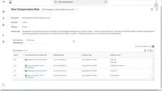 Compensation Eligibility Rules In Workday HCM Part 3