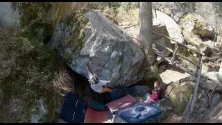 Daone : Diamante Grezzo  7a (par Marcel)