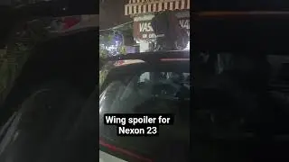 Tata Build Quality| universal wing spoiler #tatamotors #nexon #caraccessory