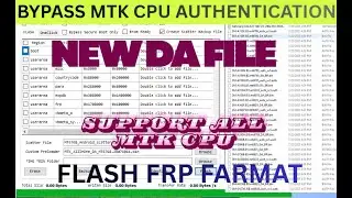 MTK auth bypass tool l Android V14 V15  disable DA file or auth  Mediatek Format Flash All Chipset 2