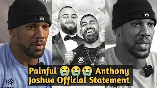 Painful 😭 Anthony Joshua First Official Statement After His Friends Funeral #anthonyjoshua #vdm 