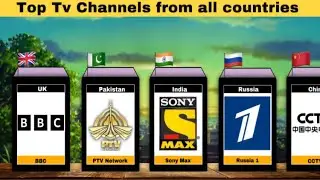 Tv channels of all countries