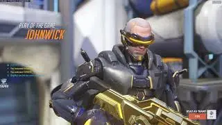 Overwatch 2 Human Aimbot IDDQD Playing Soldier 76 = Easy Win