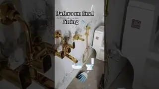 🛁bathroom🚿 final fitting #zapatelelectrician#pulmber #shortsfeed#shorts #shortvideo#shortfeed#sohrt