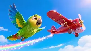 Parrot&rsquo;s ABC Sky Dance 🦜☁️ | Learn ABC for Kids | Alphabet Learning Adventure