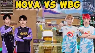 NOVA VS WBG INTENSE FINAL CIRCLE FIGHT 🥵 PEL-2024 || WBG&bull; mingSKR 1VS3 NOVA 😱 ||