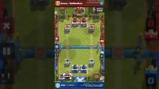 Clash Royale 1v2 epic battle