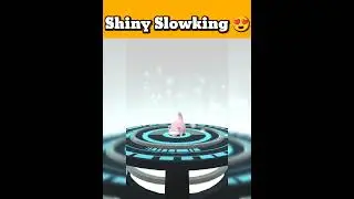Evolving shiny 😍 Slowpoke In Pokemon go #pokemongo #shorts #trending