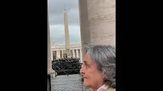 La delegada de Ecumenismo, Julia Bl&aacute;zquez, comparte lo vivido tras pasar por la capilla ardiente.