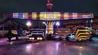 James Danters funfair walkthrough, New year 2022 Worcester.