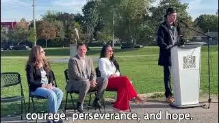 Speech for  the 'Terry Fox: A Legacy of Hope' memorial monument