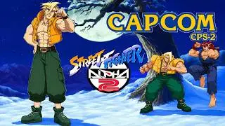 Street Fighter Alpha 2 (Zero 2), Чарли (Нэш), режим выживания, экспертная сложность, прохождение ...