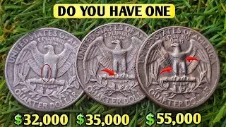 РЕДКИЙ Вашингтонский четвертак стоимостью до 475 000 долларов!? | Спрятанное сокровище в вашем ка...
