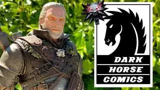 Witcher 3 Geralt of Rivia Figurine (Grand Master Ursin Amour) (Dark Hourse Comics) Unboxing Review