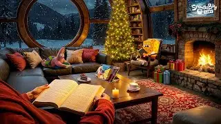 Snowed In at the Cabin ❄️ Deep Focus Study Session [chill lo-fi hip hop beats]