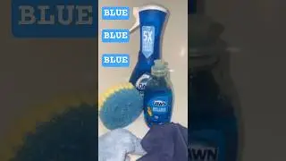 Bathtub Scrubbing ASMR #bathtubcleaner #cleantok #bathroomcleaner #blue #asmrcleaning