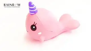 Squishy Wal Narwal &ndash; Coole Squishies im Trendartikel Gro&szlig;handel!
