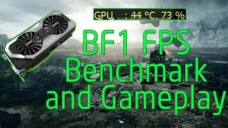BF1 GTX 1070 Benchmark Palit Super JetStream