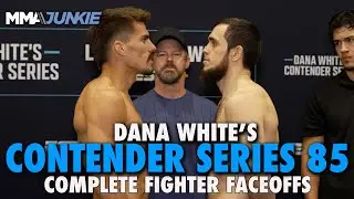 Dana White's Contender Series 85 full card faceoffs