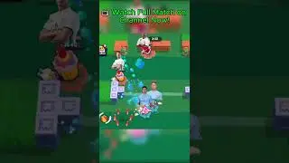 Epic Brawl Stars Football Battle! 👑#brawlstars #FootballShowdown #GamingEdits #FunnyMoments #Shorts