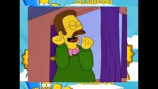 Ned Flanders   Aaaaaaah!!!   Grito   Los Simpson Latino