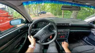1995 Audi A4 B5  |125 HP| POV Test Drive