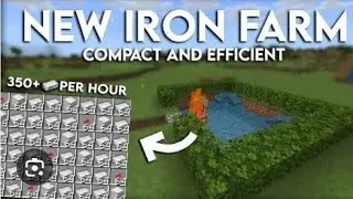 INFINITE IRON FARM|FULL TUTORIAL|MINECRAFT SURVIVAL SERIES EP 4
