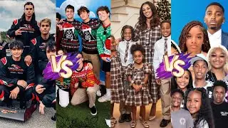 Amp World Team Vs The Prince Family Vs Dobre Brothers Vs The Bad Kidz Members Networth 2025🔥